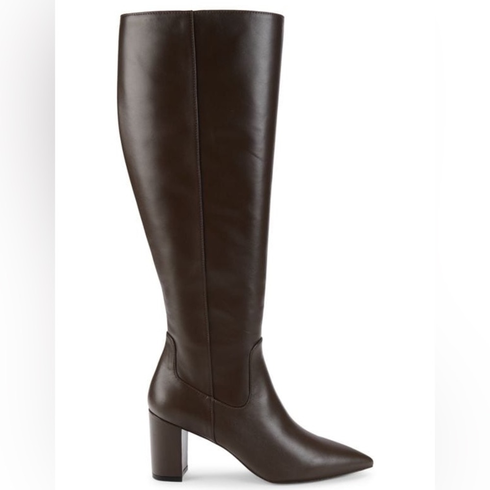 Stuart Weitzman Renegade 75 Boot, Walnut, 6B